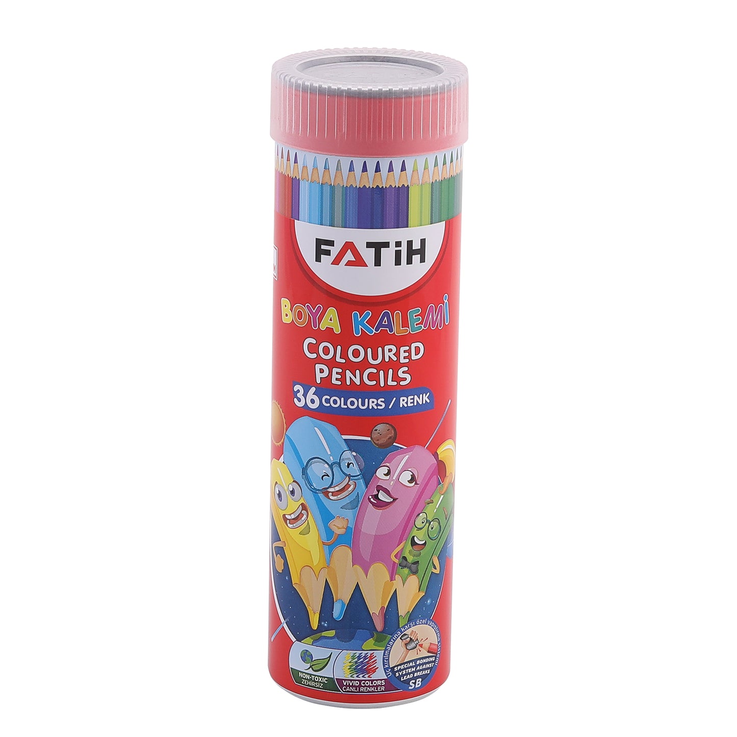 Crayones 36 colores en tubo