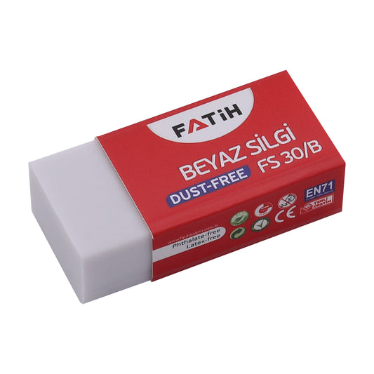 Borrador escolar blanco Fatih FS-30