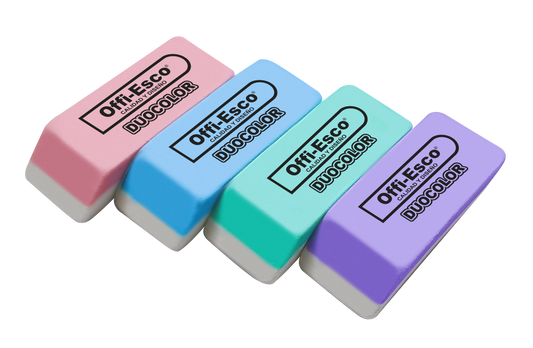 Borrador duocolor GRANDE OE-125 UNID