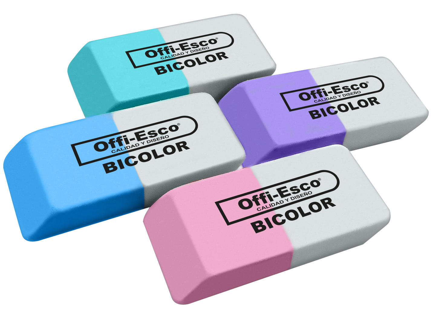 Borrador bicolor GRANDE OE-126