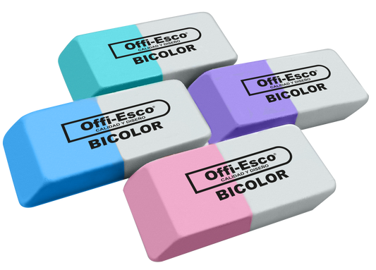 Borrador bicolor GRANDE OE-126