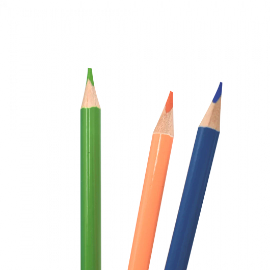 CRAYON MAPED TRIANGULAR DUO BICOLOR LARGO 12/24