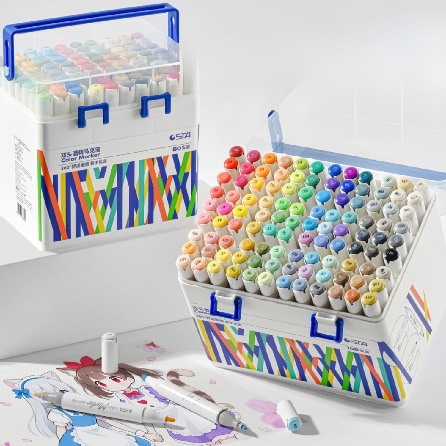 Colección STA – Marcadores y Productos Creativos de Alta Calidad