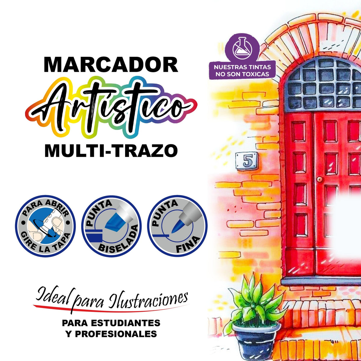 Marcadores Offi Esco