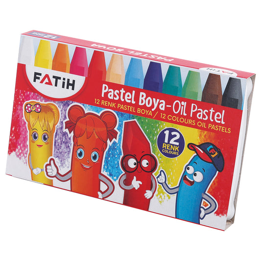 Crayónes Pastel Fatih de alta calidad 12 colores