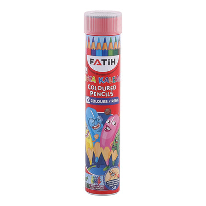 Crayones 12 colores en tubo