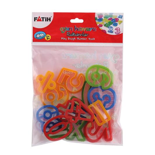 Molde para play fough números