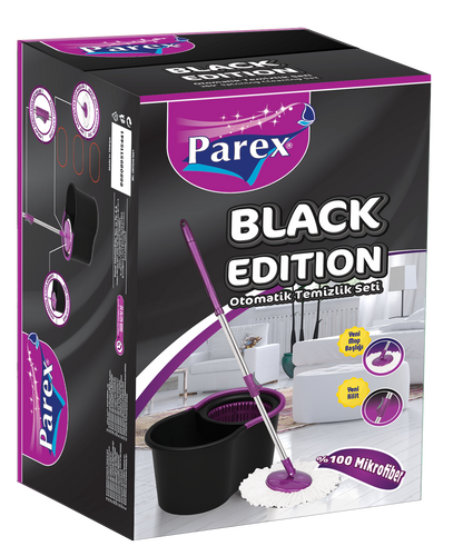 TRAPEADOR DE LIMPIEZA AUTOMATICA PAREX BLACK EDITION