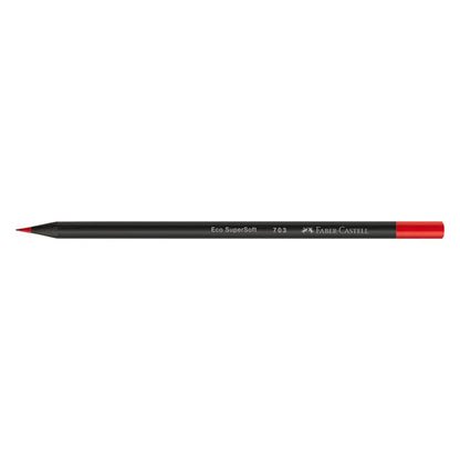 CRAYON DE MADERA FABER CASTELL SUPERSOFT 12 COLORES