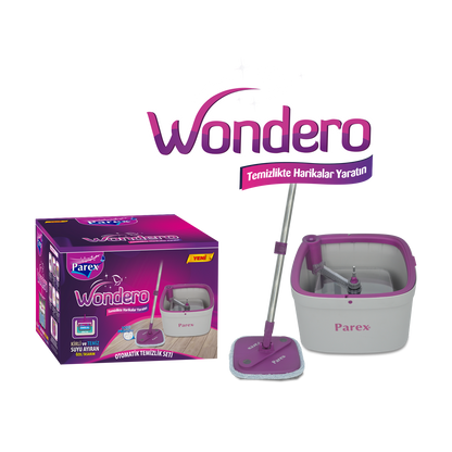 Trapeador Automático Parex Wondero – Sistema que Separa Agua Limpia y Sucia