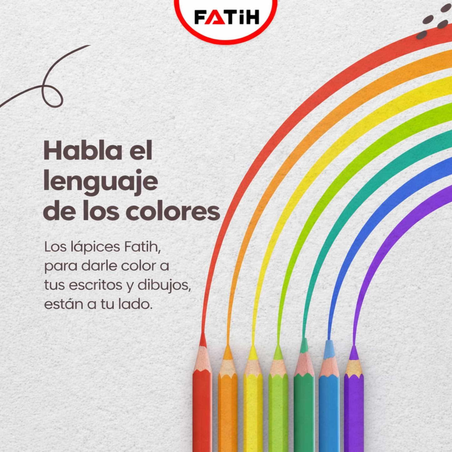 Crayones triangulares Fatih 33260 Tridocia, colores vivos, 24 colores