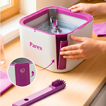 Trapeador Automático Parex Wondero – Sistema que Separa Agua Limpia y Sucia
