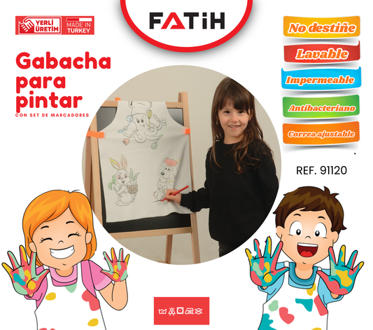 Gabacha de Arte FATIH para Niños 91120