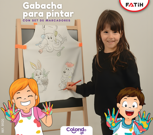 Gabacha de Arte FATIH para Niños 91120
