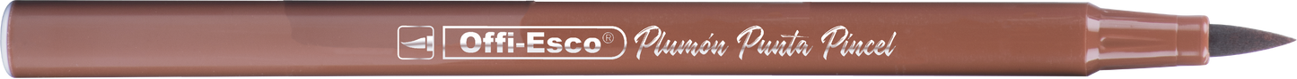 Marcadores punta pincel x24 col OE-091