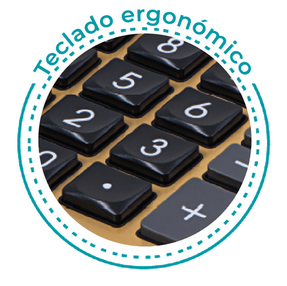 Calculadora electrónica 12 dígitos OE-975 OFFIESCO