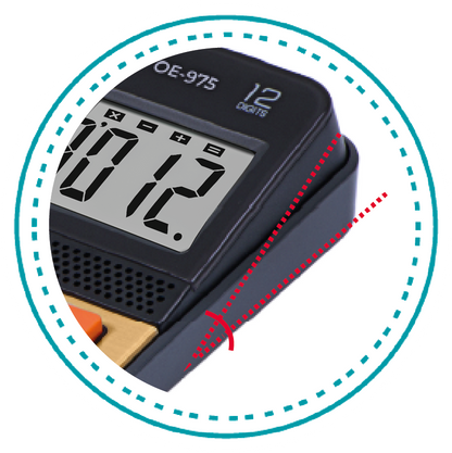 Calculadora electrónica 12 dígitos OE-975 OFFIESCO