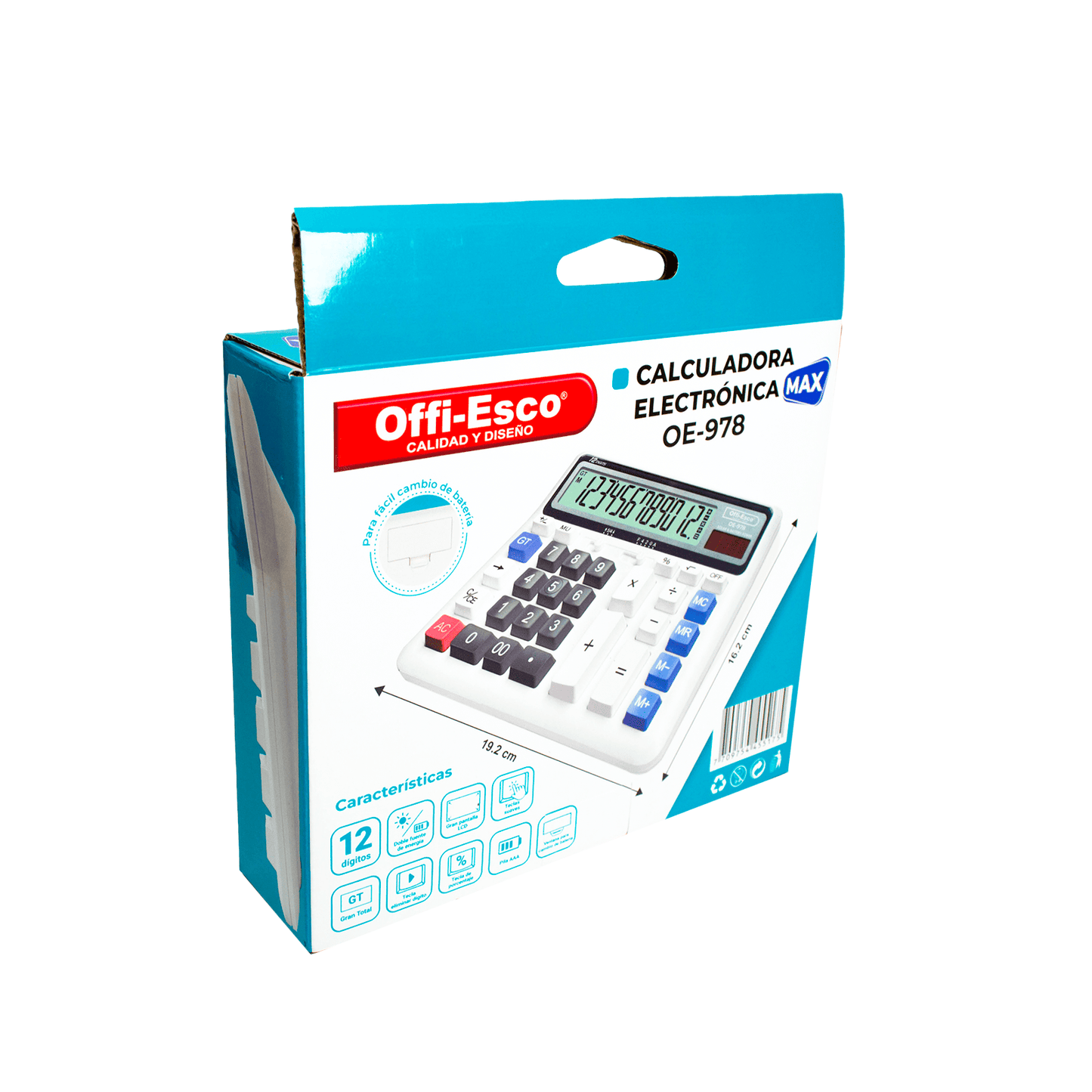 Calculadora Electrónica Max Oe-978