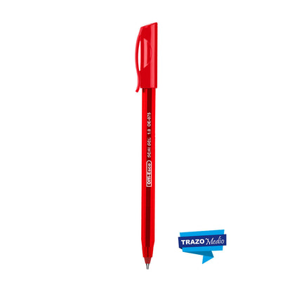Bolígrafo Rojo semi gel 1.0 m trazo medio super suave docena