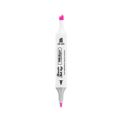 Marcador permanente multi-trazo x 12 Unds OE-525-12