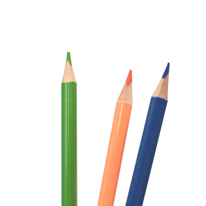 CRAYON MAPED TRIANGULAR DUO BICOLOR LARGO 12/24